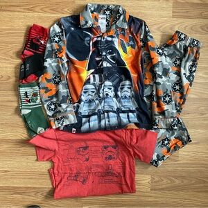 Star Wars Storm Troopers Bundle: PJs, Tee and Socks: Size 10/12